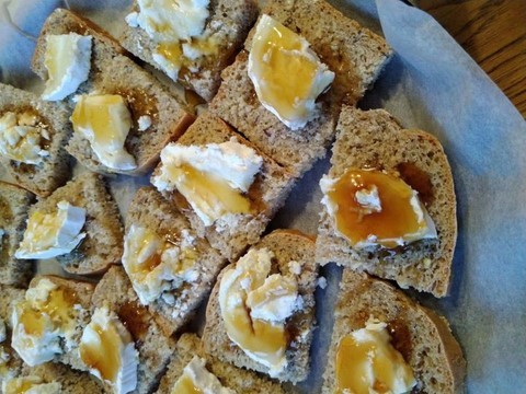 toast miel sarrasin